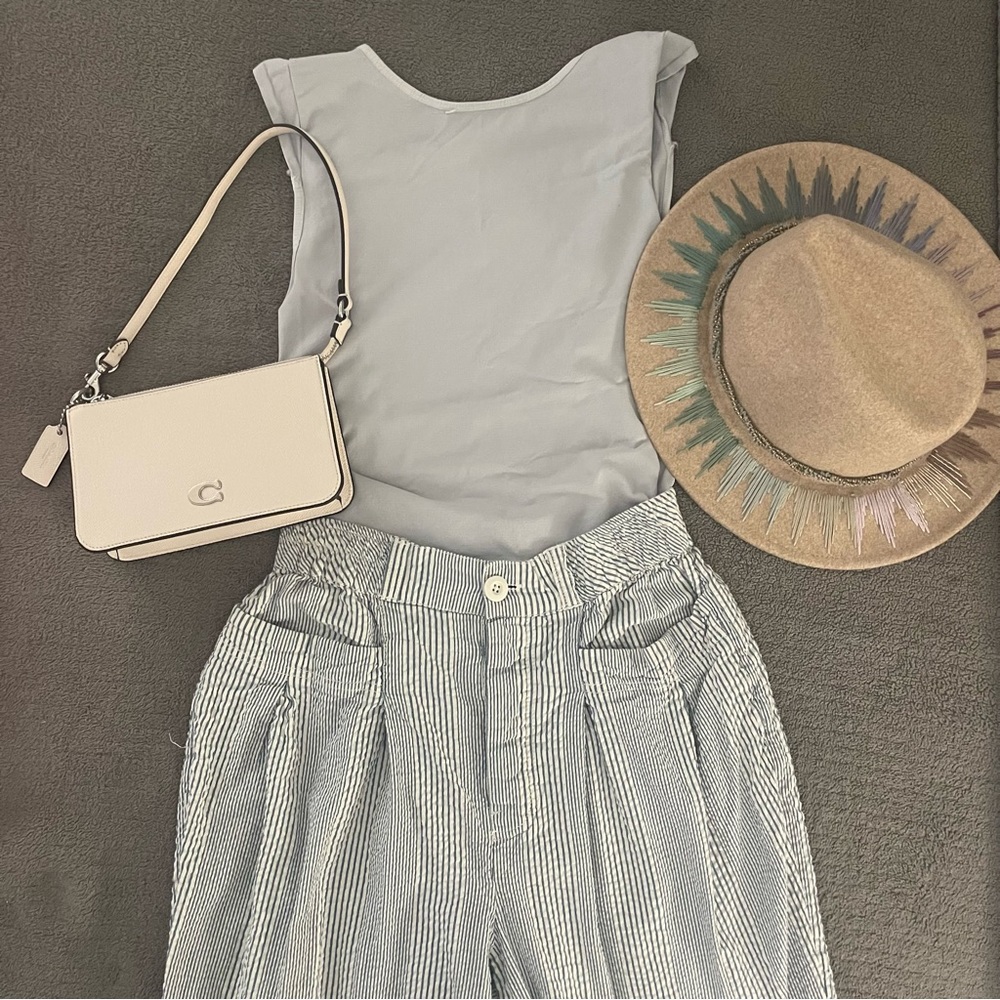 Free People Striped Pants